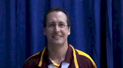 Mike Burns Head Coach University of Minnesota before the 2012 Windy City invite