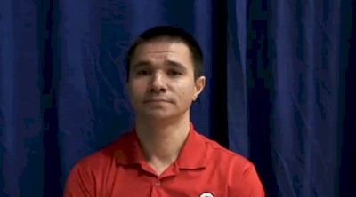 Rustam Sharipov 1st Year Head Coach of the Ohio State Buckeyes before his first competition at the 2012 Windy City