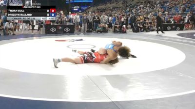 157 lbs Champ. Rd Of 256 - Noah Bull, Utah vs Drezdyn Ballard, Texas