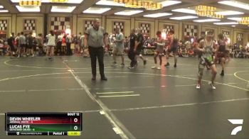 125 lbs Round 4 (6 Team) - LUCAS FYE, Keystone Crush vs Devin Wheeler, Arsenal White