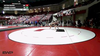130 lbs Rr Rnd 1 - Peyton Reaves, Perry Girls Wrestling Club vs Texiera Claudio, Edmond North Girls