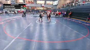 285 lbs Round 2 - Christian Young, Blanchard vs Nicholas Rowe, Lucas Lovejoy