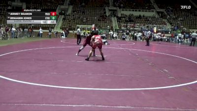 6A 138 lbs Cons. Round 2 - Benjamin Jones, Central Tuscaloosa vs Jermey Beamon, Park Crossing High School