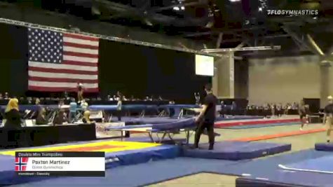 Paxton Martinez - Double Mini Trampoline, Dulles Gymnastics - 2021 USA Gymnastics Championships