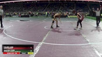 D4-165 lbs 7th Place Match - Caleb Lane, White Pigeon HS vs Easten Cook, Muskegon Catholic Central HS