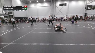126 lbs Quarterfinals (8 Team) - Bryson Galofaro, Scanlan vs Shane Young, Team Shutt