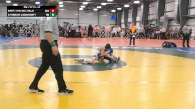 92 lbs Round 3 (12pm Friday) - Brendan Daugherty, PA Gold vs Jonathan Bexfield, SELECT, UT