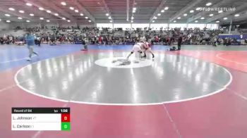 145 lbs Round Of 64 - Leo Johnson, VT vs Lincoln Carlson, CT