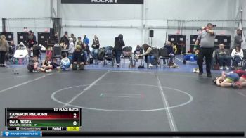 88 lbs Placement (4 Team) - Cameron Melhorn, 4M vs Paul Testa, Vougars Honors