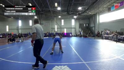 125 lbs Champ. Round 2 - Raekwon Shabazz, Wartburg vs Luis Lopez, Luther