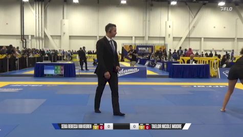 Taelor Nicole Moore vs Seika Rebecca Van Keuren 2024 World IBJJF Jiu-Jitsu No-Gi Championship