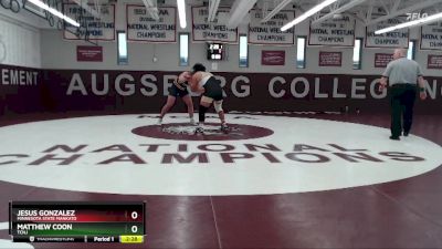 285 lbs Round 3 - Jesus Gonzalez, Minnesota State Mankato vs Matthew Coon, TCNJ