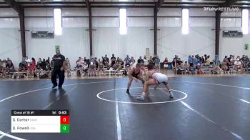 175 lbs Consolation - Garrison Gerber, Oakdale vs Drew Powell, Lions Wrestling Academy