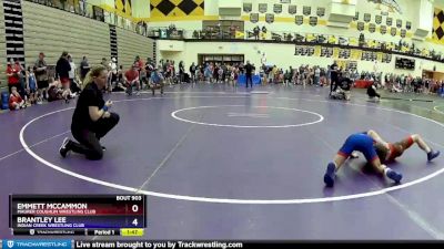 63 lbs Quarterfinal - Ian Brownfield, River City Wrestling Club vs Bo Myers, Midwest Xtreme Wrestling