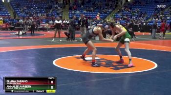 110 lbs Quarterfinal - Eliana Paramo, Joliet (Central) vs Annalee Aarseth, Crystal Lake (South)