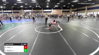 144 lbs Consi Of 8 #2 - Nixon Haas, Savage House Wrestling Club vs Zandon Hopson, Grindhouse WC