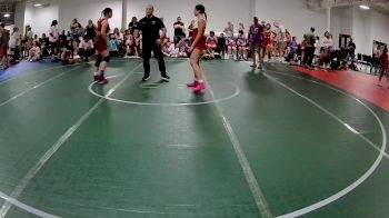 135 lbs Round 2 (6 Team) - Kiera Lynch, CTWHALE vs Charlize Schlam, Ground Up USA