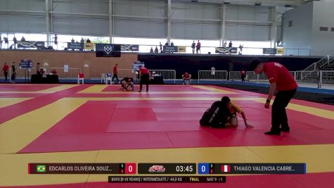 Edcarlos Oliveira Souza Junior vs Thiago Valencia Cabrera 2025 ADCC South American Championship