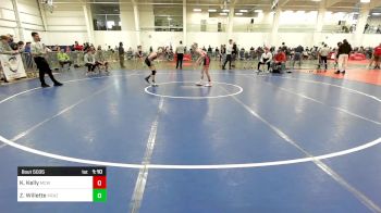 100 lbs Round Of 32 - Keagan Kelly, Mcwc vs Zack Willette, Krazy Monkey WC