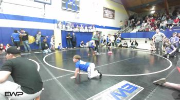 90 lbs Rr Rnd 2 - Holden L Yingst, Keystone Kids Wrestling Club vs Charles Ohman, Mannford Pirate Youth Wrestling