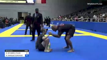 ROBERTO DE ABREU FILHO vs RUBEN ENRIQUE CORONADO 2021 World IBJJF Jiu-Jitsu No-Gi Championship