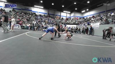 64 lbs Round Of 16 - Jarod Smith, Tecumseh Youth Wrestling vs Jeremy Thomas, Little Axe Takedown Club