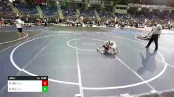 66 lbs Consolation - Brodie Hill, Pomona Elite vs Hayden Fry, Team Aggression