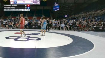 150 lbs 7th Place Match - Bennett Kujawa, Minnesota vs Bobby Duffy, New Jersey