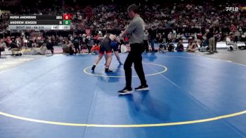 4A 215 lbs Cons. Round 3 - Hugh Andrews, American Falls vs Andrew Jensen, Bear Lake