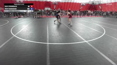 144 lbs Cons. Round 2 - Dax Steinbach, Weigh-in Club vs Ron Ramadani, Kaukauna Wrestling Club