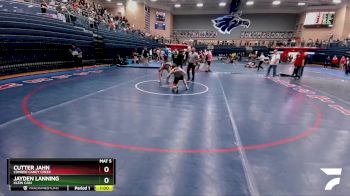 157 lbs Cons. Round 1 - Cutter Jahn, Conroe Caney Creek vs Jayden Lanning, Klein Cain