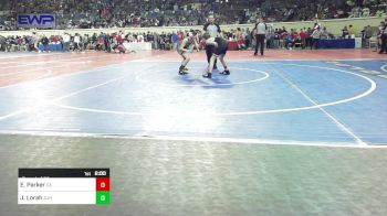 84 lbs Round Of 32 - Elijah Parker, Carl Albert vs Joshua Lorah, Altus JH