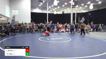 132 lbs Prelims - Logan Brown, Palmyra vs Henry Flite, Wilson
