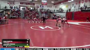 138 lbs Champ. Round 1 - Hunter Strong, Davenport West vs Ivan Martin, Maquoketa