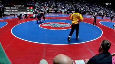 235 lbs Cons. Round 2 - Saniya Brown, Bainbridge vs Erika Tercero, Gilmer County