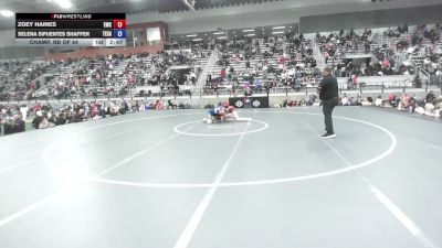65 kg Champ. Rd Of 64 - Zoey Haines, Eagle Wrestling Club vs Selena Sifuentes Shaffer, Texas