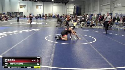 149 lbs Cons. Round 5 - Jared Lee, RIT vs Austin Bourgeois, RIT