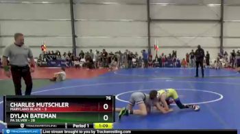76 lbs Round 4 - Dylan Bateman, PA Silver vs Charles Mutschler, Maryland BLACK