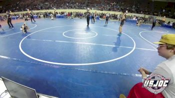 106 lbs Consi Of 16 #2 - Zechariah Tecumseh, Mojo Grappling Academy vs Cooper Dobbins, Comanche