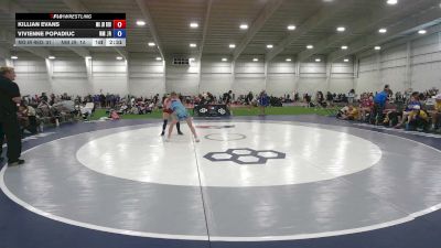 110 lbs Killian Evans, Missouri Red vs Vivienne Popadiuc, New Mexico
