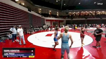 138 lbs Quarterfinal - Luke Prince, Threestyle Wrestling Of Oklahoma vs Quinn Livingston, Cascia Hall Wrestling Club