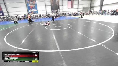 80 lbs Rd# 4- 2:00pm Friday Final Pool - Ray Catapano, Mat Assassins vs Brooks Blevins, Cali Red