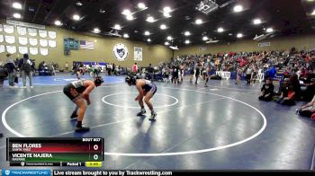 145 lbs Cons. Round 2 - Vicente Najera, Mayfair vs Ben Flores, Santa Ynez