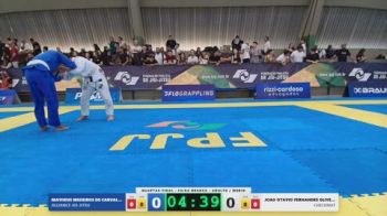 JOAO OTAVIO FERNANDES OLIVEIRA vs MATHEUS MEDEIROS DE CARVALHO 2026 FPJJ Copa Grandes Mestres Etapa 3