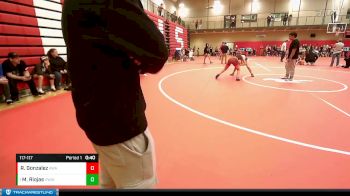 117-117 lbs Round 3 - Malia Riojas, Victory Wrestling-Central WA vs Reinalda Gonzalez, Ascend Wrestling Academy