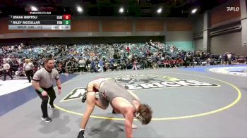 175 lbs Semifinal - Riley McCullar, Fernley vs Jonah Bertoli, Cardinal Newman