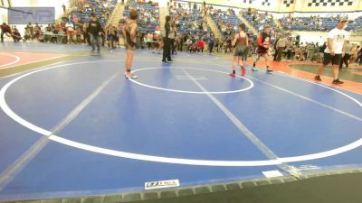 76 lbs Rr Rnd 1 - Colton Perry, HURRICANE WRESTLING ACADEMY vs Levi Matheny, Skiatook Youth Wrestling