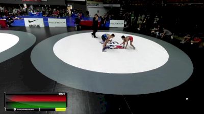 108 lbs Semifinal - Jimmy Urban, California vs Jessie Valenzuela, Rough House Wrestling