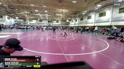 65 lbs Cons. Round 6 - Bodie Kistler, Sheridan Wrestling Club vs Eddie Sylva, Black Hills Wrestling Academy