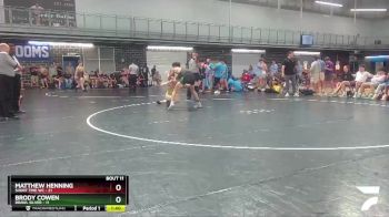 145 lbs Round 4 (6 Team) - Matthew Henning, Short Time WC vs Brody Cowen, BRAWL Silver